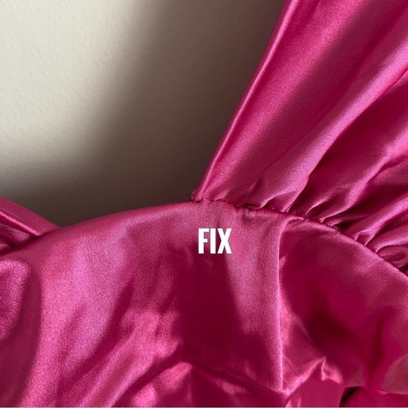 Superdown Aurora Corset Mini Dress in Magenta Size XXS - Picture 4 of 11